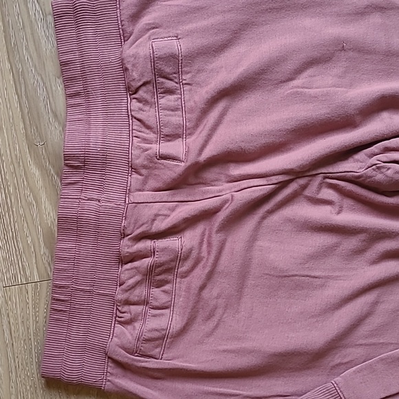 RW & CO Mauve Drawstring Elastic Waist Soft Joggers Size Small - Picture 5 of 6